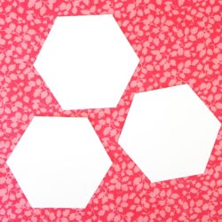 Epp hexagon paper pieces