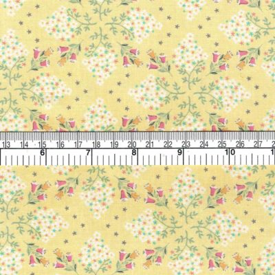 Soft Yellow Quilting Cotton Fabric