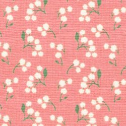 Sweet Flower Bud Print Cotton Fabric
