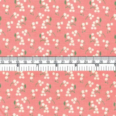 Candy Pink Floral Print Cotton