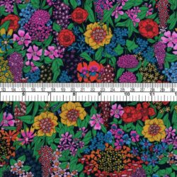 Liberty Bright Floral Fabric PVC Coated