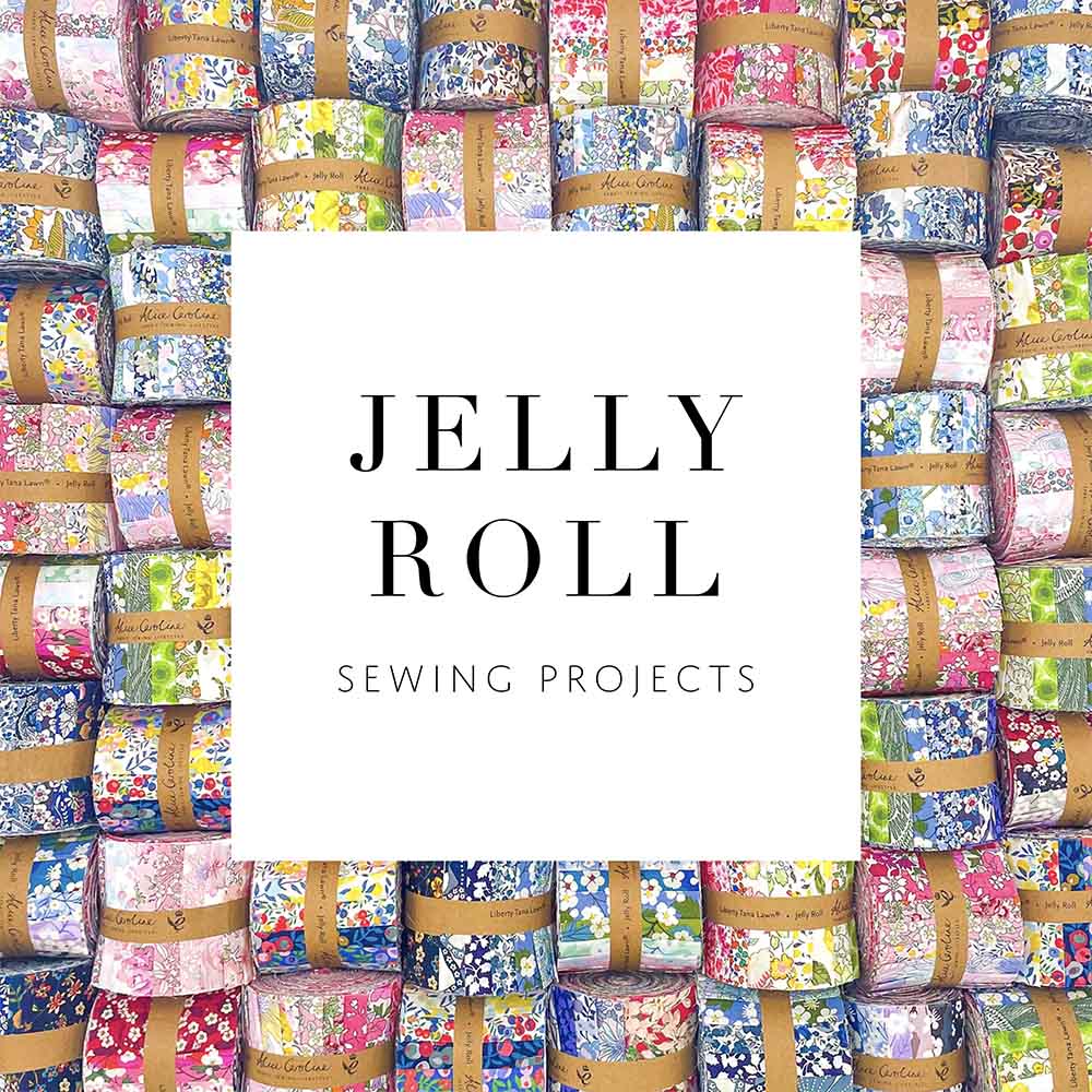 Jelly roll sewing projects
