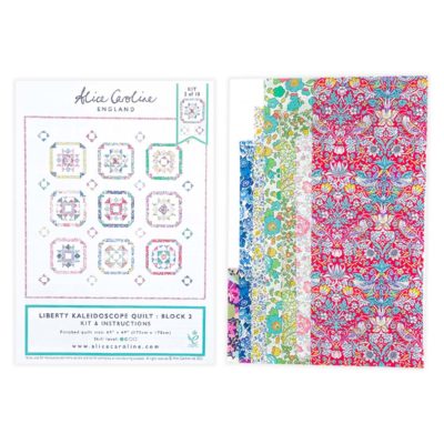 Liberty fabric kit and instructions