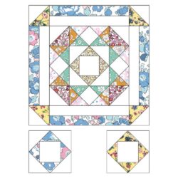 Kaleidoscope Quilt Block 8 Kit