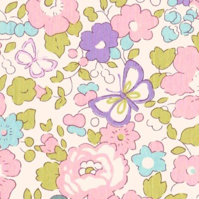 Exclusive Liberty Tana Lawn Fabric Betsy Butterfly