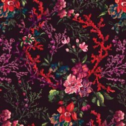 Liberty Fabric Coral Meadow A