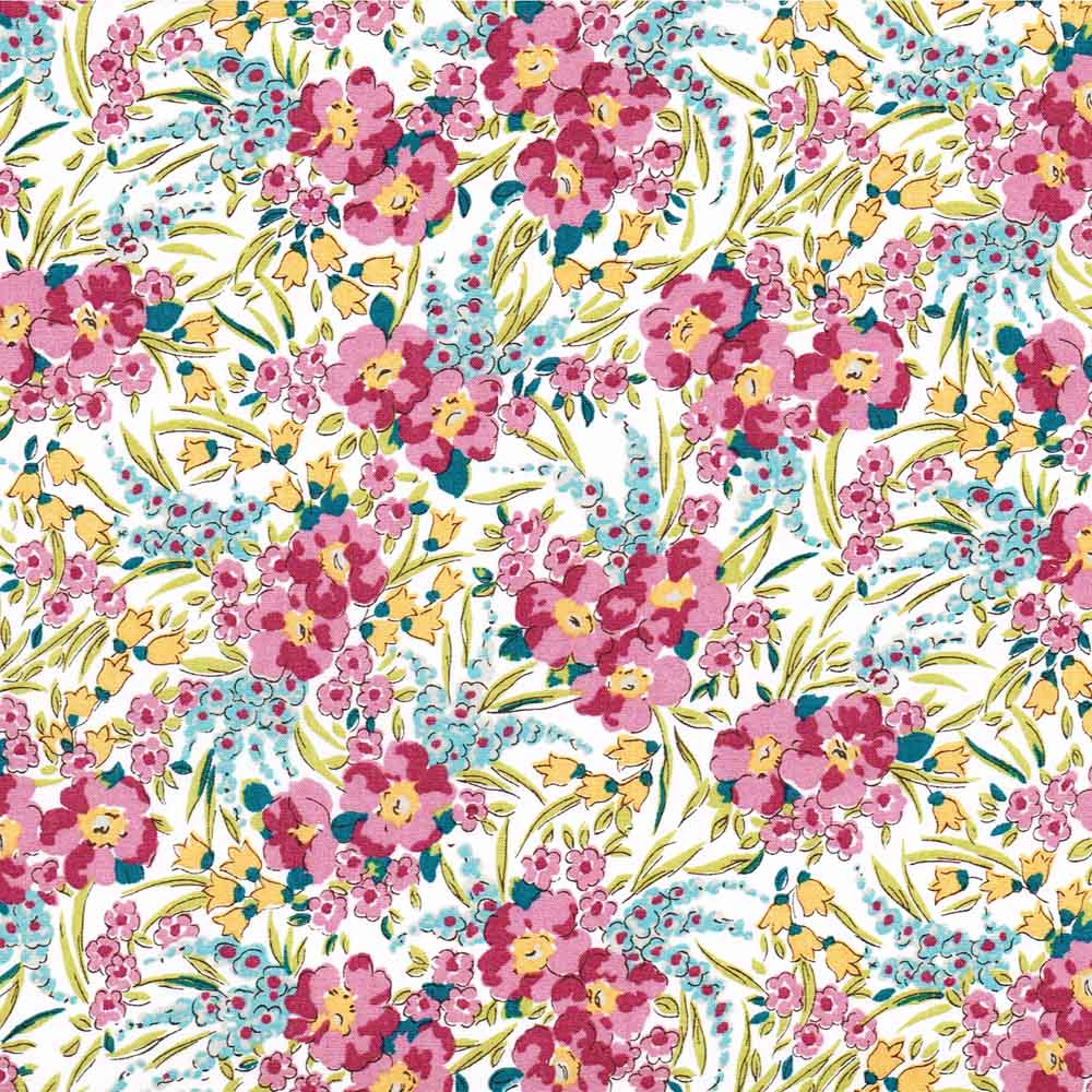 Liberty Tana Lawn Fabric Swirling Petals B