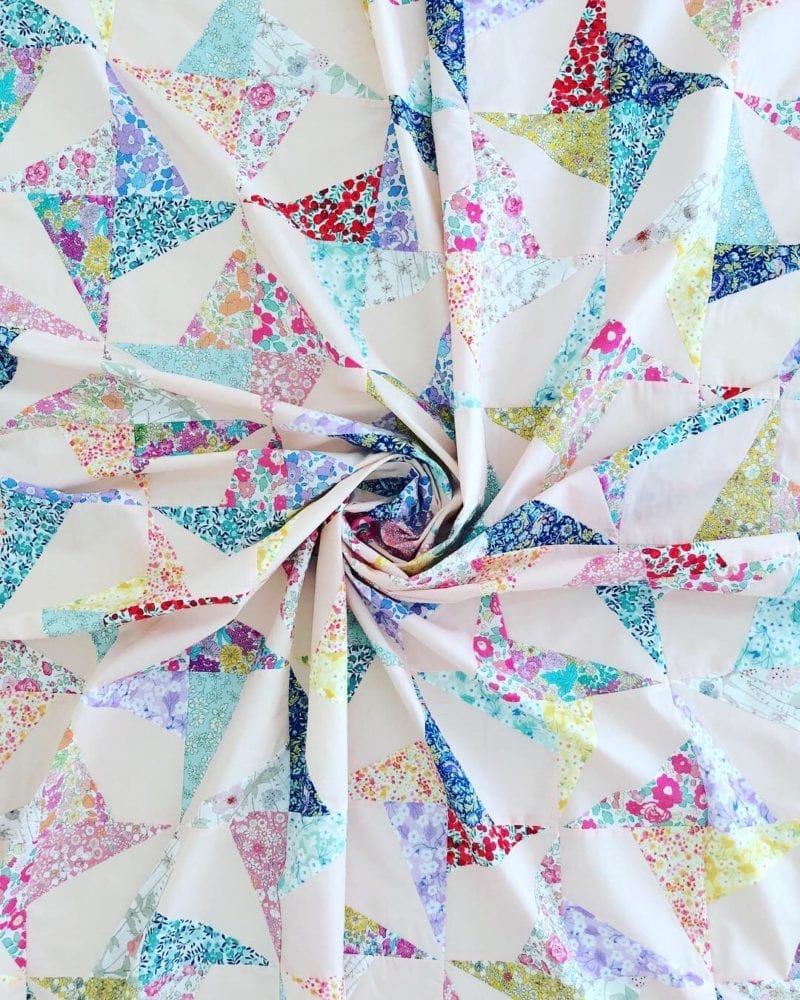 Tied With a Ribbon Confetti Quilt