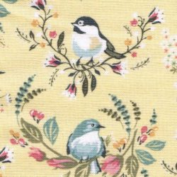 Cute Bird Theme Fabric