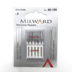 Milward 5 machine needles for leather