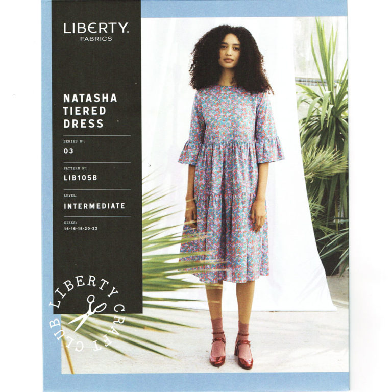 Liberty fabrics dress pattern