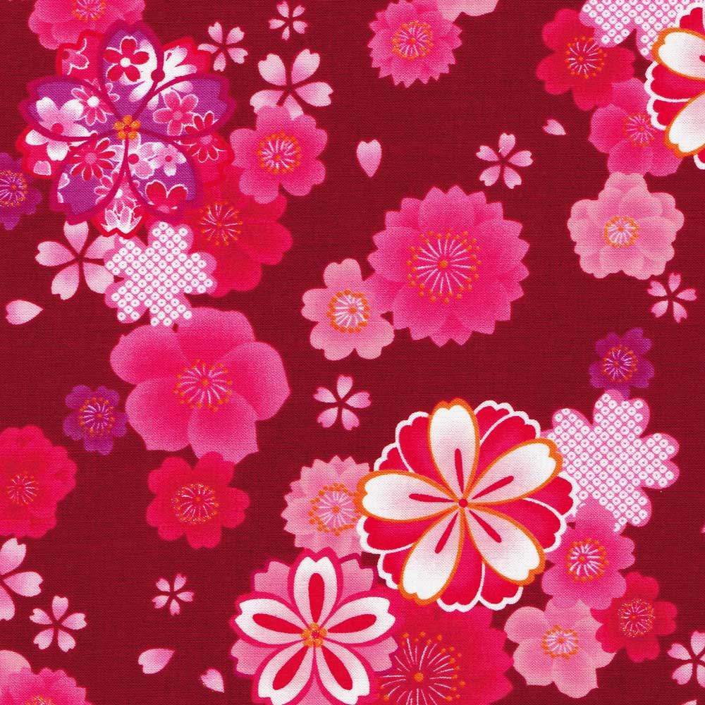 Japanese Cotton Blossom Red