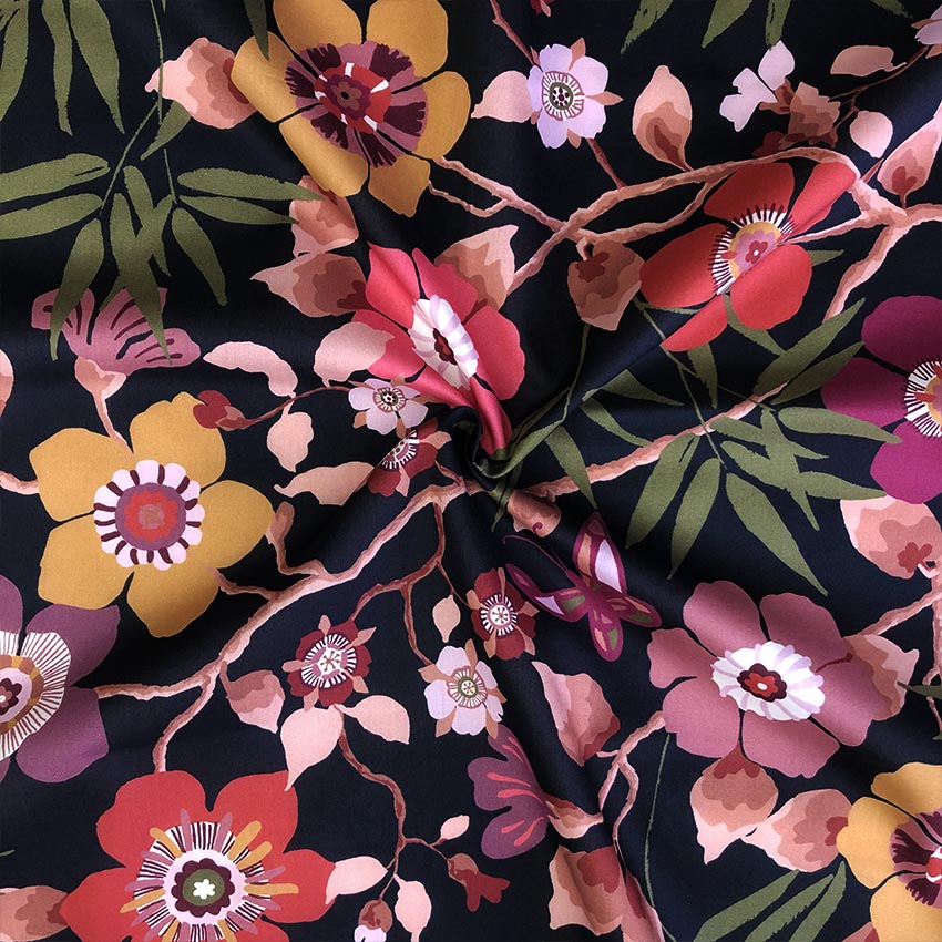 Liberty Pavilion C Fabric | Tana Lawn | Liberty Classics