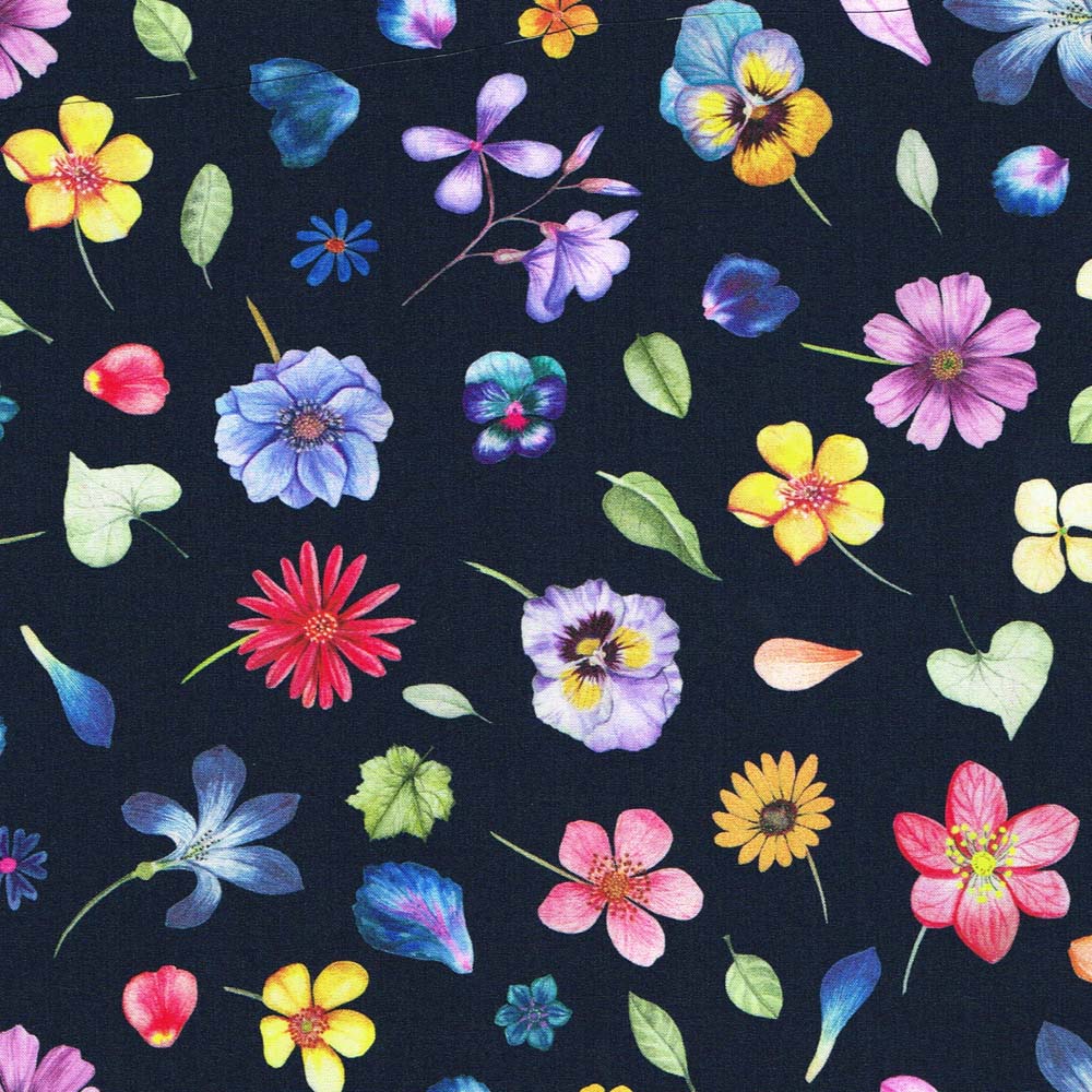 Liberty Phyls Flower Fabric