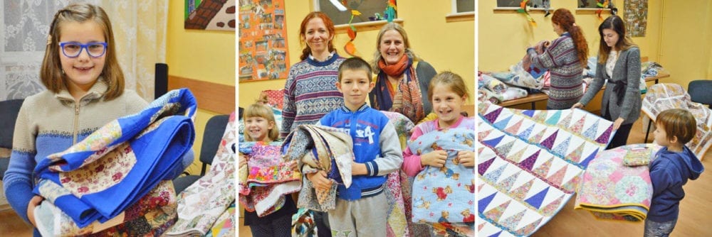 SOS Quilts Arrive in Poland