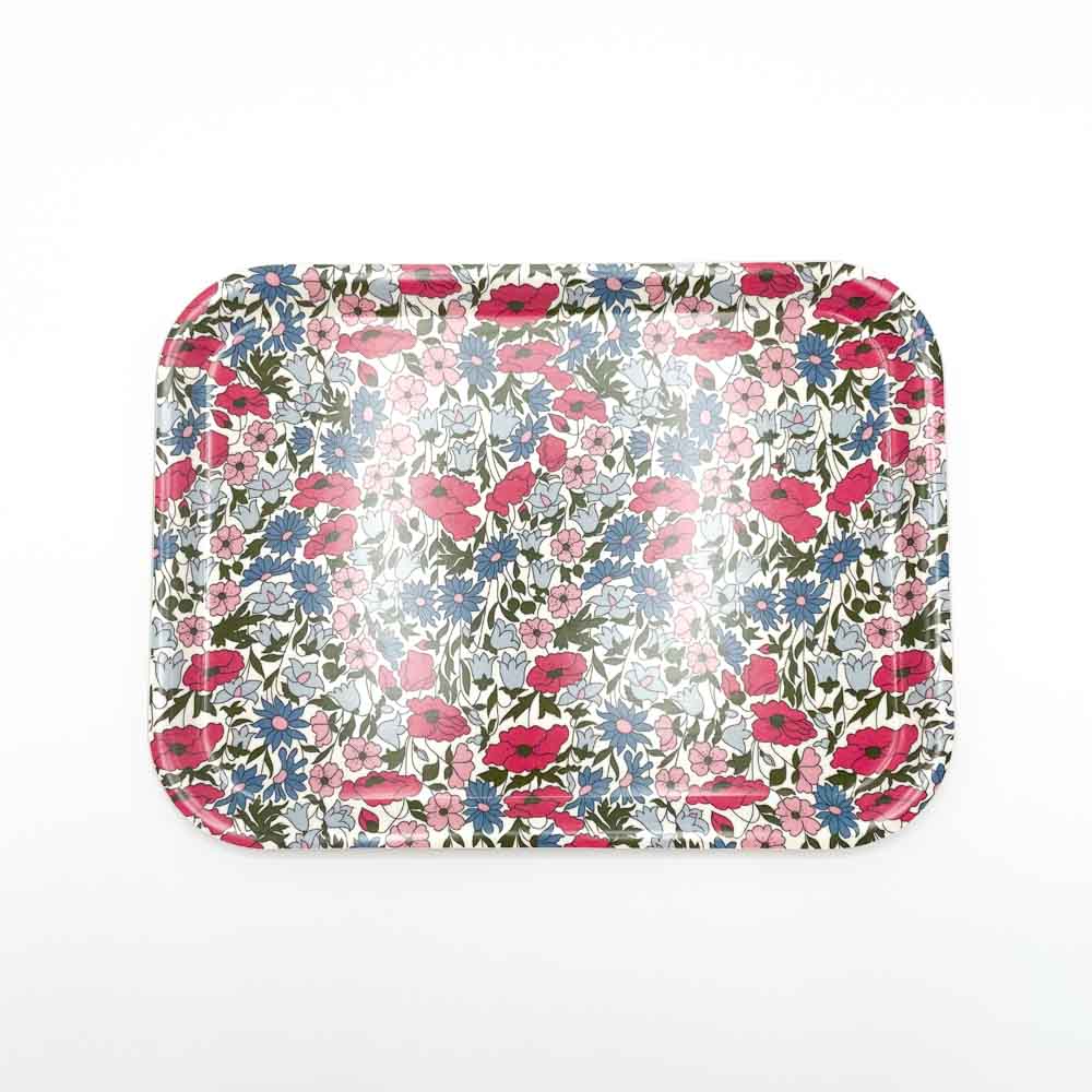 Floral Purple Liberty Tray