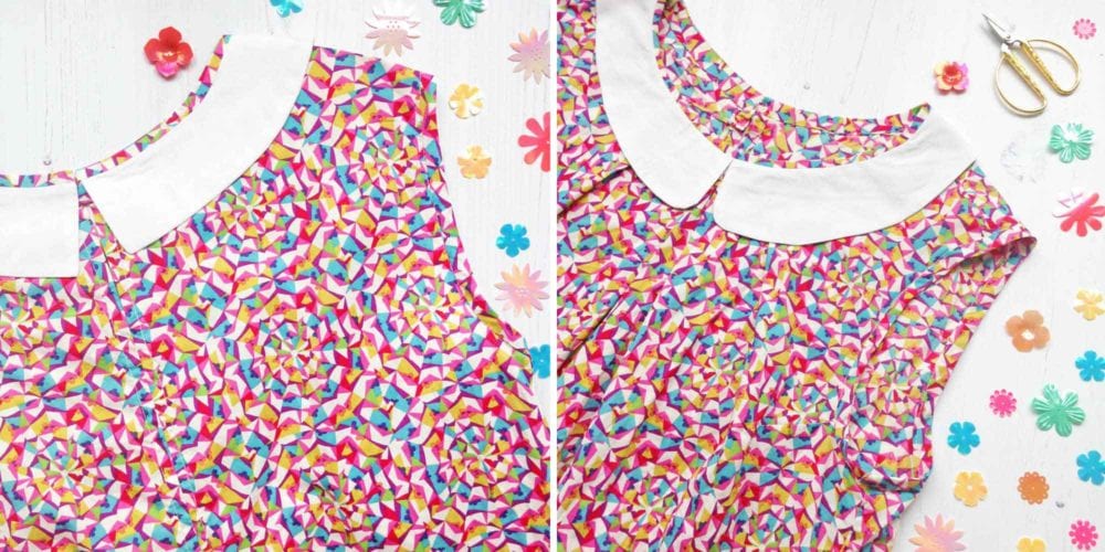 Liberty Top With A Cute Collar