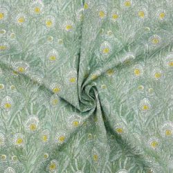 Liberty fabric scrunched