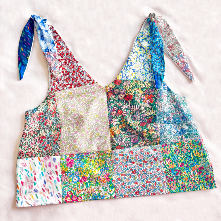 Liberty Patchwork Top | Scrappy Sewing