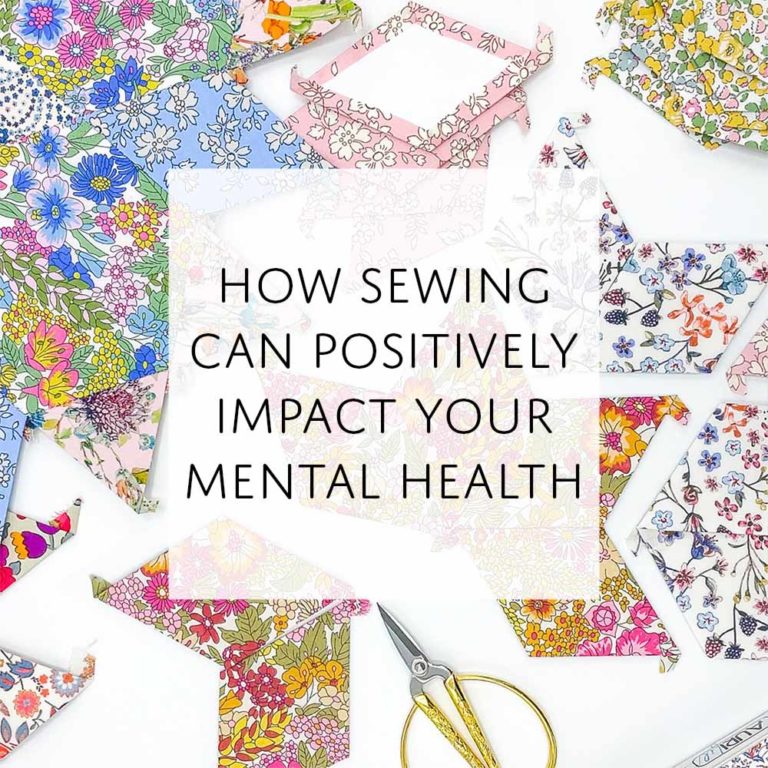 how sewing can positively impact your mental health