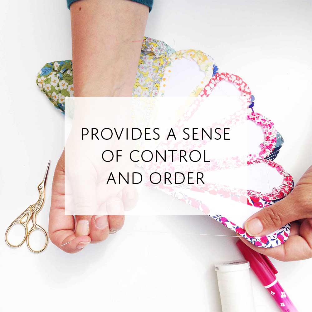 provides a sense of control and order