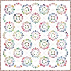 Alice's Country Diary Quilt BOM | EPP | Embroidery DMC Threads