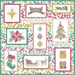 Liberty Fabric Curiosities Of Christmas Quilt Kit