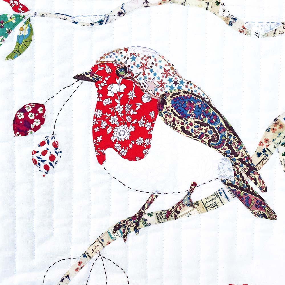 Christmas Robin Cushion Sewing Pattern | Alice Caroline