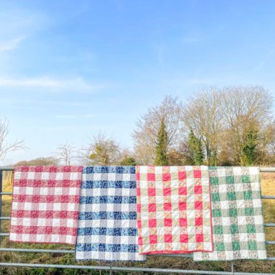 Gingham Liberty quilts