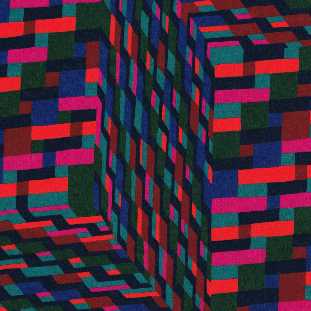 Liberty Remnant Ziggy C | Geometric Fabric Print